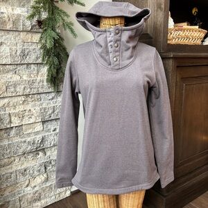 Women's The North Face Knit Stitch Coat Top Pullover Hoodie Jacket Small